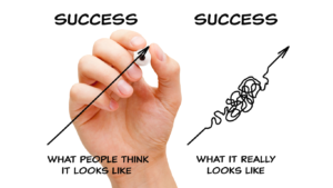 Success: what people think it looks like and what it is really like